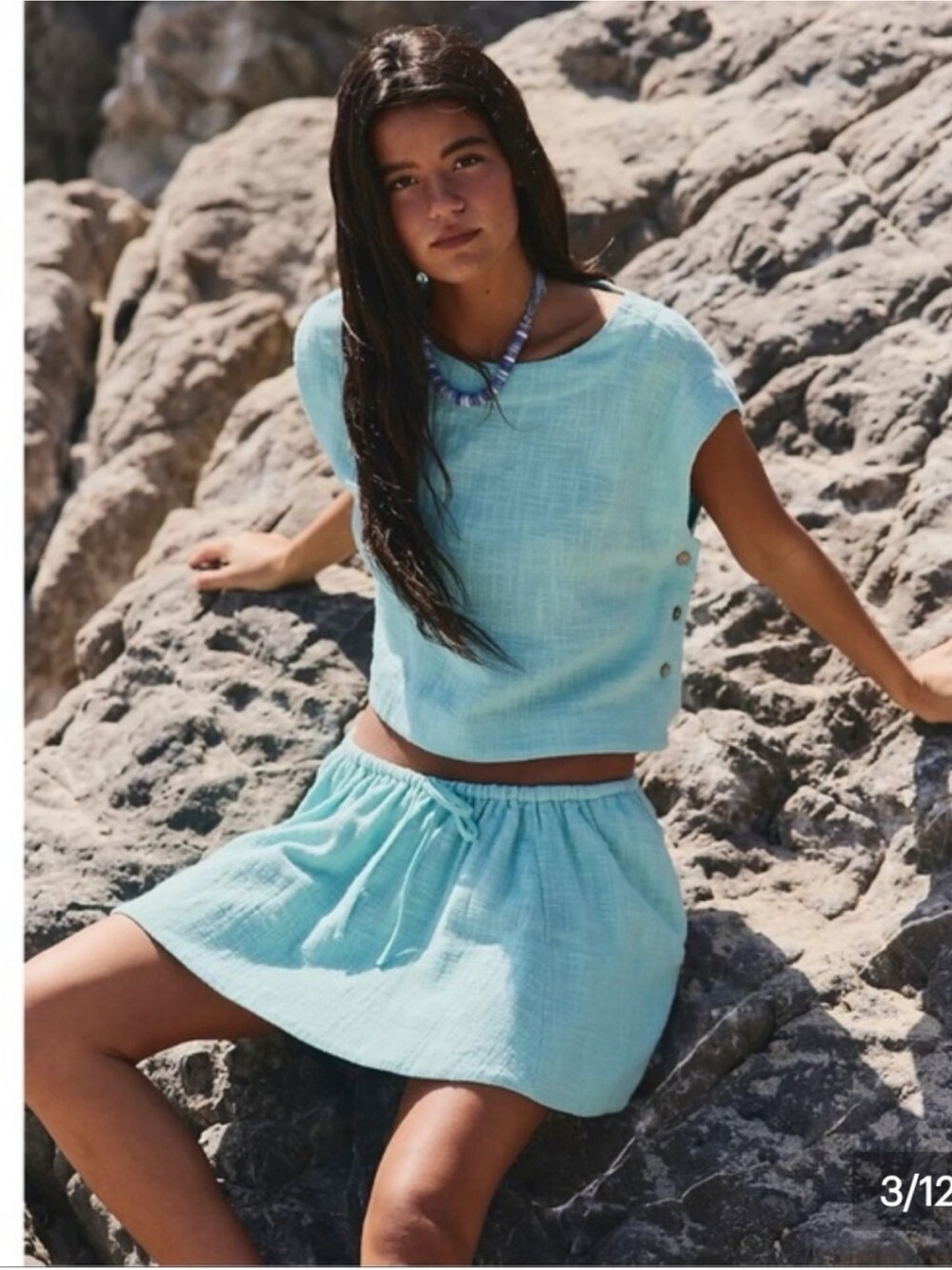 Free People Skye Skirt Set - Both Pieces NWT 🌷